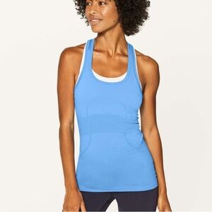 Lululemon Swiftly Tech Racerback | Aero Blue | Size 4
